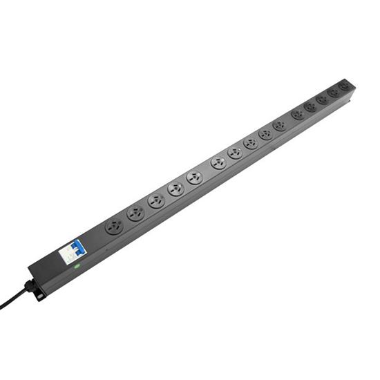 DYNAMIX 15 Outlet Vertical Power Rail (10A) with 6kA C-Curve MCB Dynamix — view 2