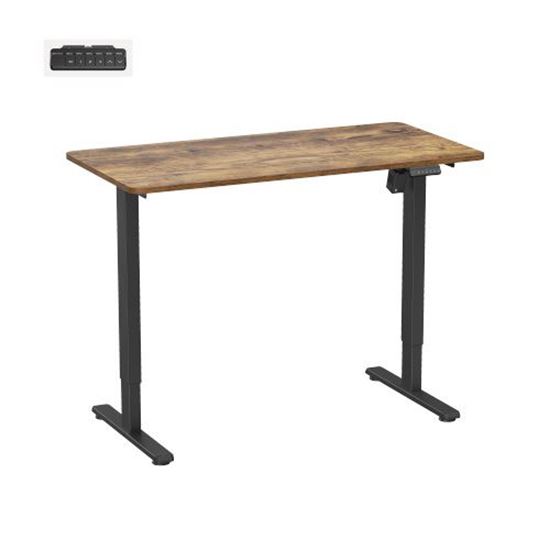 BRATECK Eco Ergonomic Office Electric Sit-Stand Desk with Single Brateck — view 2