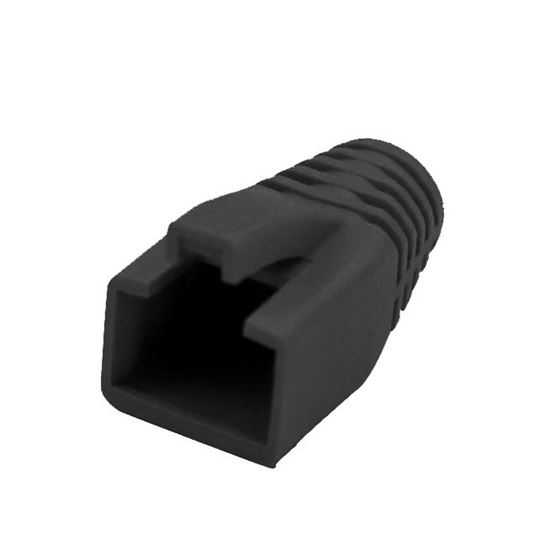 DYNAMIX Strain Relief Boot, OD: 7.5mm, Colour Black. 20 Pack. Dynamix — view 2
