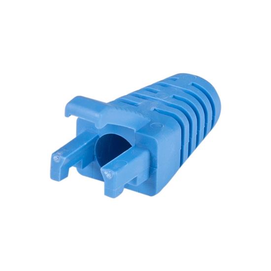 DYNAMIX BLUE RJ45 Strain Relief Boot - Slimline with Clip Protector Dynamix — view 2