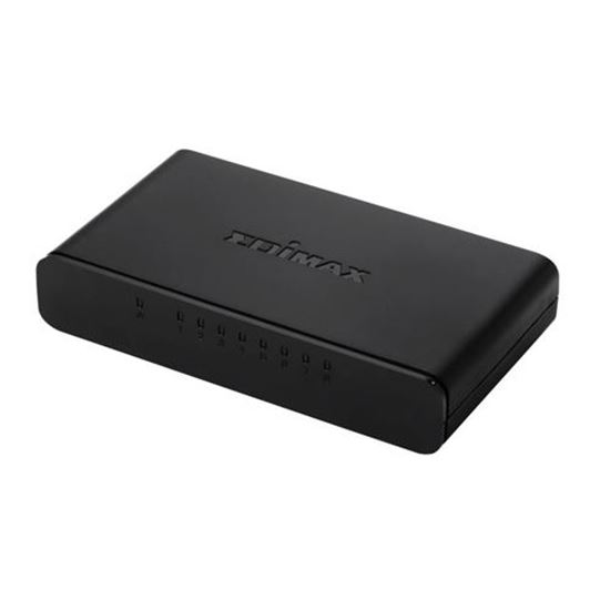 EDIMAX 8 Port 10/100 Fast Ethernet Desktop Switch. Edimax — view 2