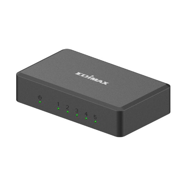 5 Port 10/100/1000 Gigabit Desktop Switch Edimax — view 2