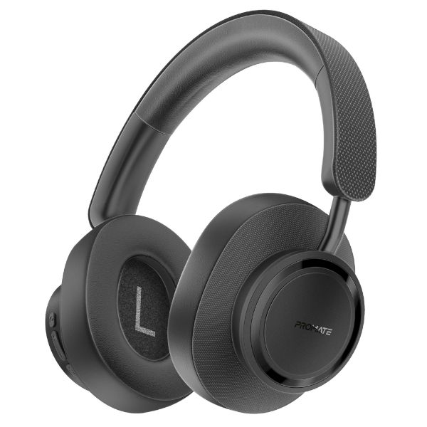 HiFi Stereo Wireless Over Ear Ergonomic Headphones. Up To 12 Hours Playing Time Promate — view 2