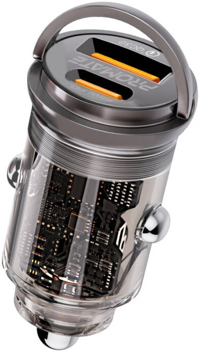 PROMATE 65W Quick Charging In-Car Adapter for Tablets & Smartphones. Promate — view 2