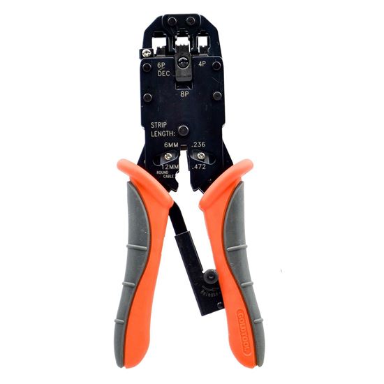 GOLDTOOL 3 Way Modular Crimping Tool for 8P, 6P, 4P Tool. Goldtool — view 2
