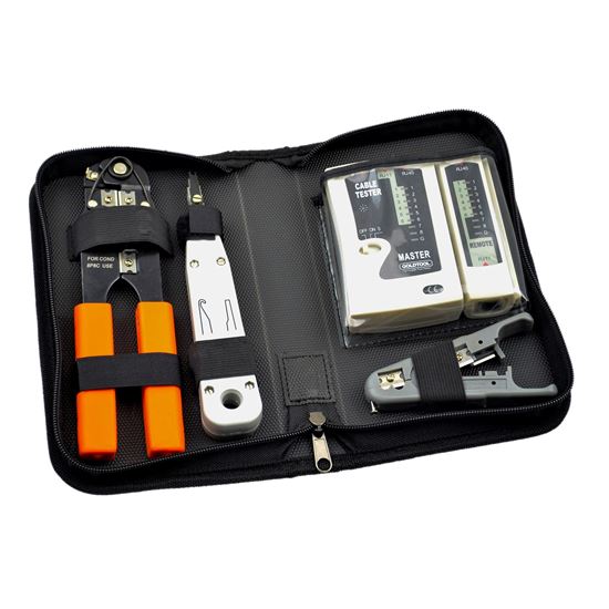 GOLDTOOL 4 Piece Network Tool Kit. Includes Low Impact Insertion Tool, Goldtool — view 2