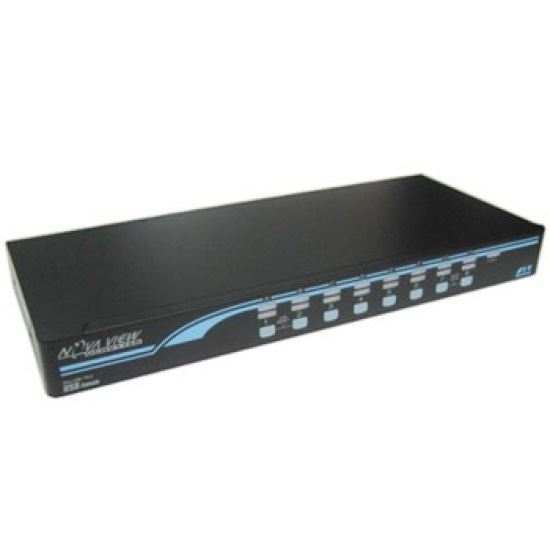 REXTRON 1-16 USB/PS2 Hybrid KVM Switch with USB Console Ports. Rextron — view 2