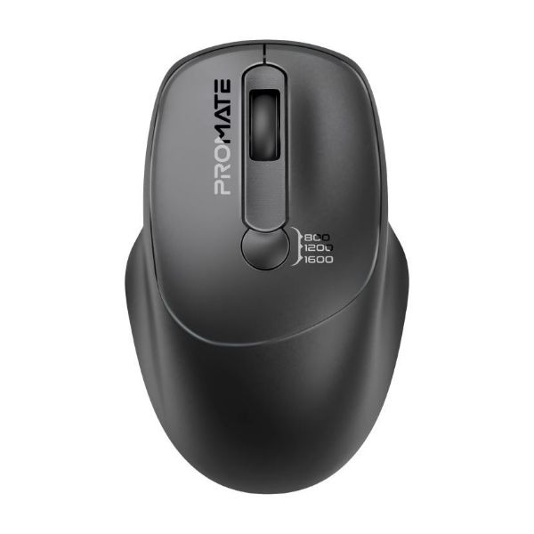 EZGrip Ambidextrous Ergonomic Wireless Mouse. 800/1200/1600Dpi Plug & Play PROMATE — view 2
