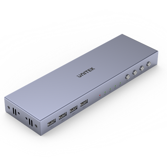 UNITEK HDMI KVM 4-in-1-Out Switch & Supports 4K@60Hz UHD. Unitek — view 2