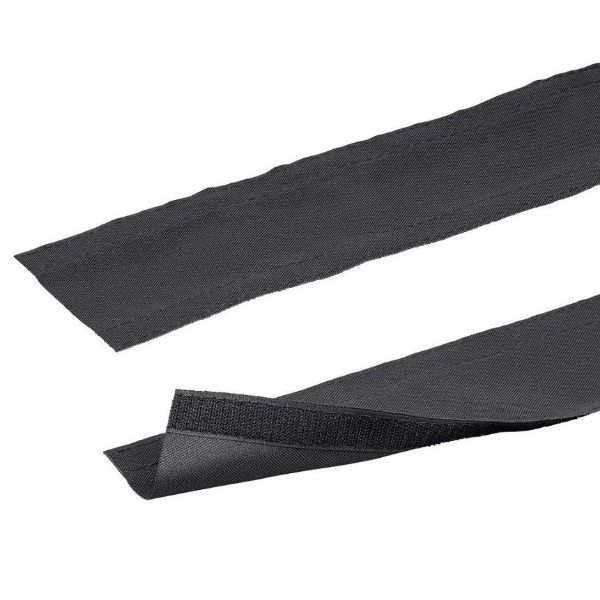 1.5M Hook & Loop Carpet Cable Cover 100mm Wide Black. Dynamix — view 2