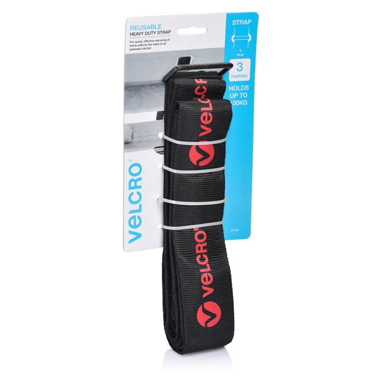 VELCRO Heavy Duty 3m x 50mm Tie Down Strap. Secure & Hold up to Velcro — view 2
