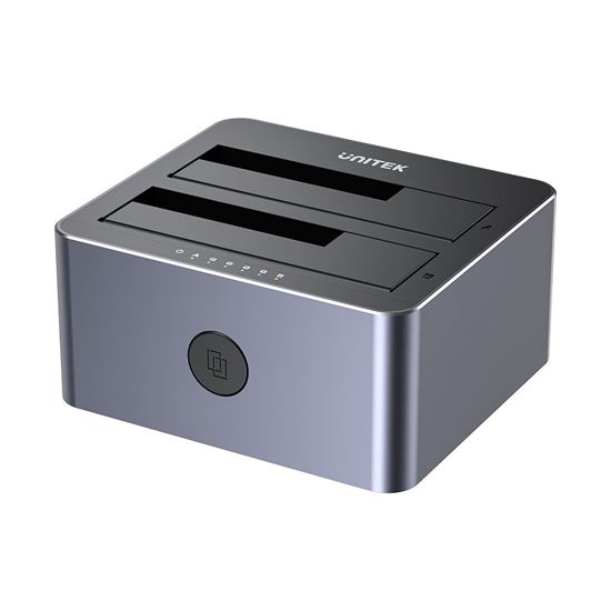 UNITEK USB3.0 to Dual SATA HDD Aluminium Docking Station with Unitek — view 1