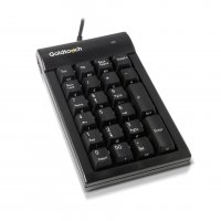 USB Numeric Keypad with Hub Black Goldtouch — view 2