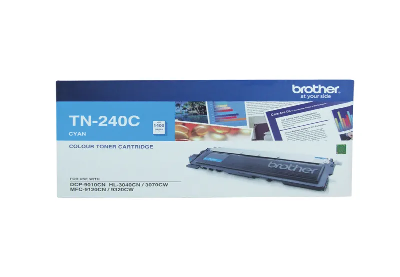 TN-240C Toner Cartridge Laser Cyan 1400-page Brother — view 2
