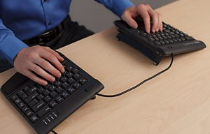 Freestyle2 Ergonomic Keyboard with 20"" Cable Kinesis — view 2