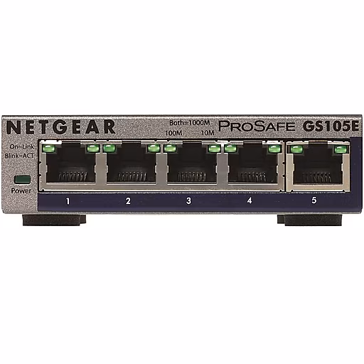ProSafe Plus 5-Port Gigabit Ethernet Switch # Netgear — view 2