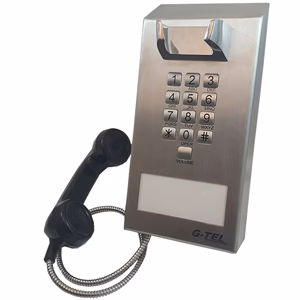 Armored Inmate Phone JP-3500 24"" Cord # G-Tel — view 2