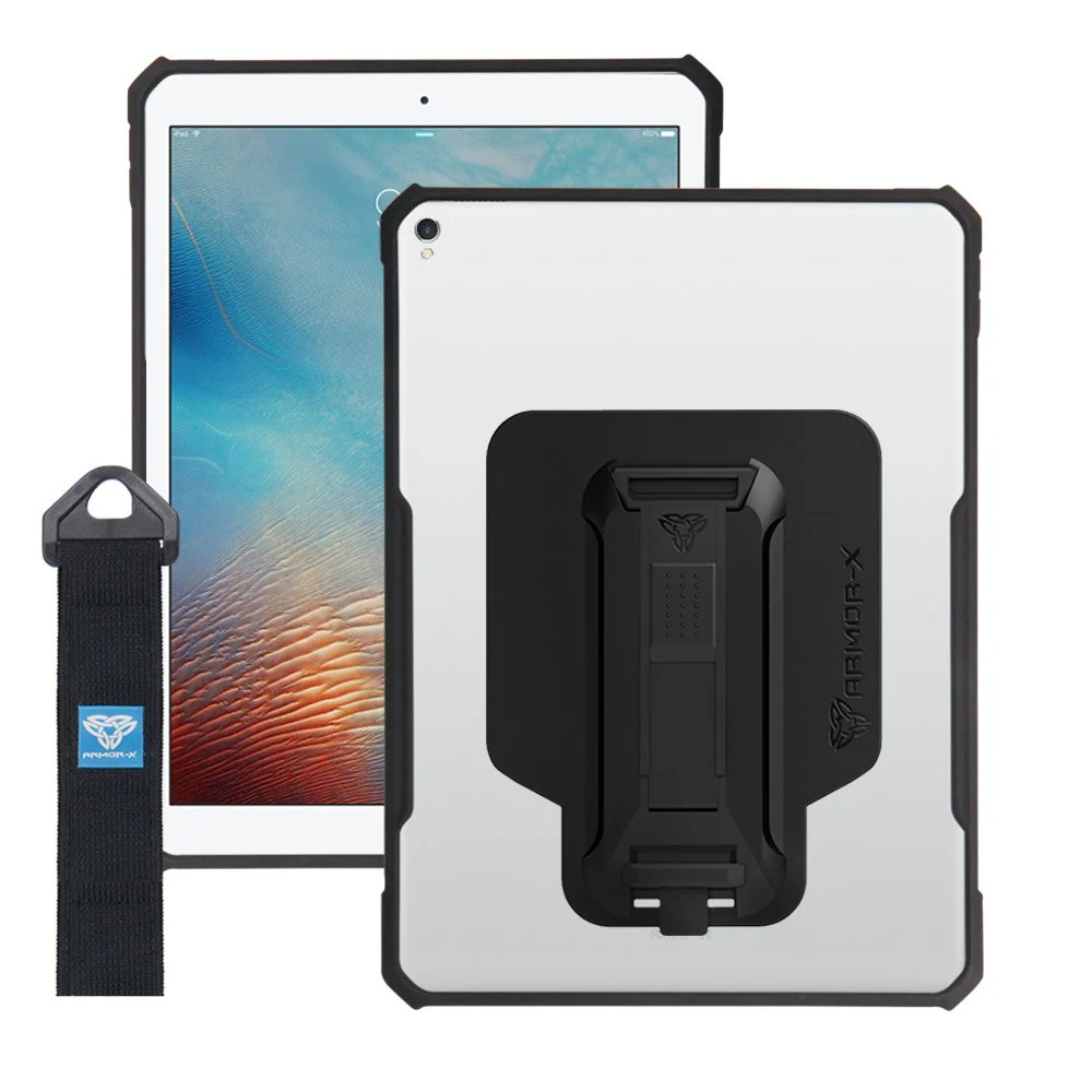 Ultra Slim Case with Handstrap- Kickstand and X-Mount for iPad Air 3rd Gen 10.5"" Armor-X — view 2