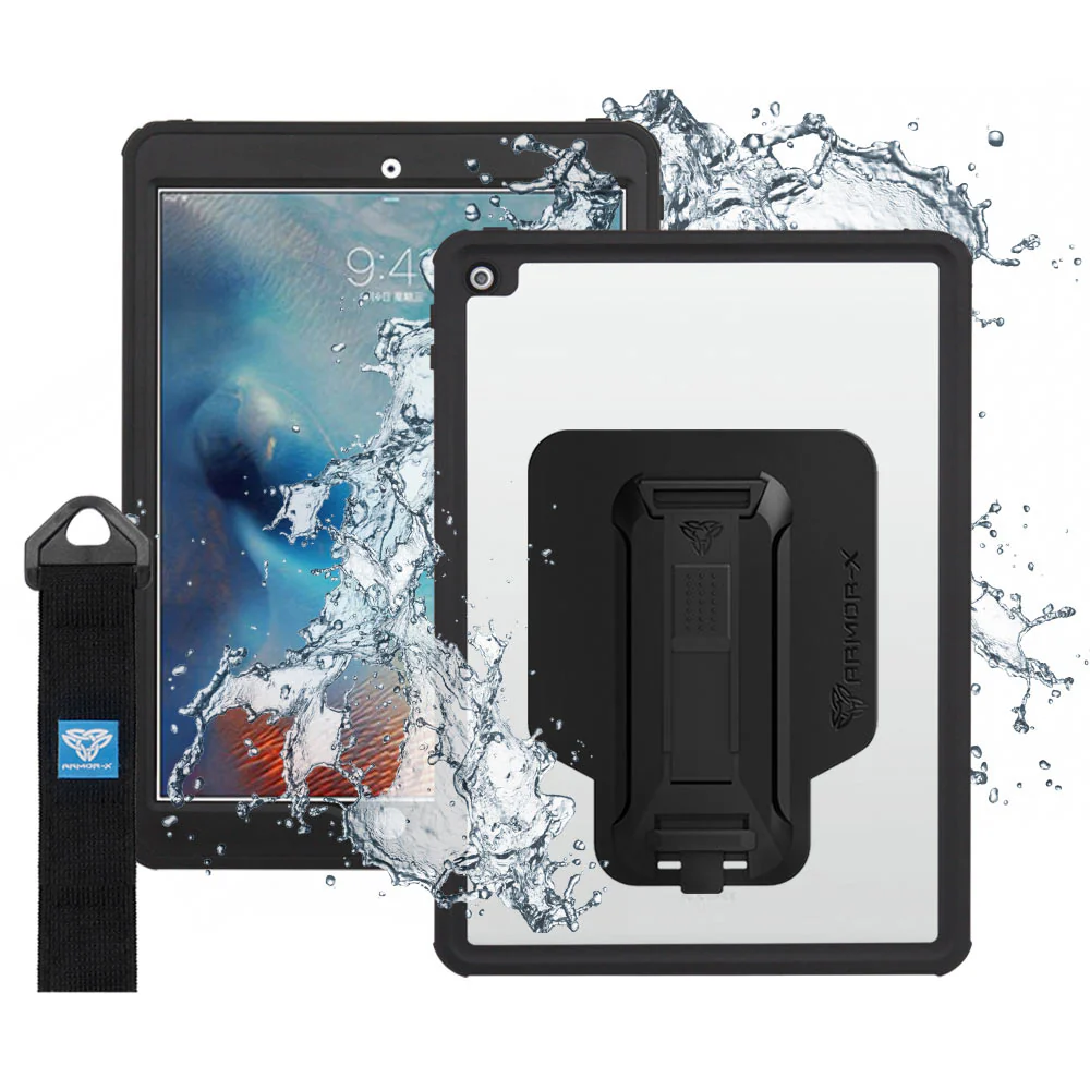Waterproof Case for iPad Air 3rd Gen 10.5"" with Hand Strap Armor-X — view 2