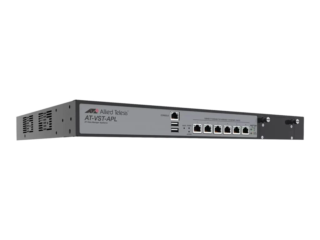 AT-VST-APL-06-60 6-port 10/100/1000T Unified NMS Appliance-Box with Vista base compatible- Requires purchase of NetCover for Support and Software Updates Allied Telesis — view 2