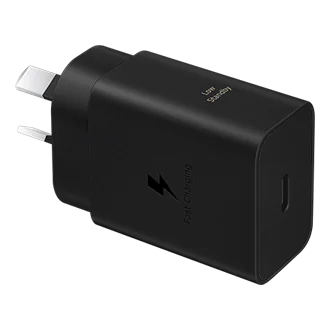 15W USB-C Fast Wall Charger - Black Samsung — view 2
