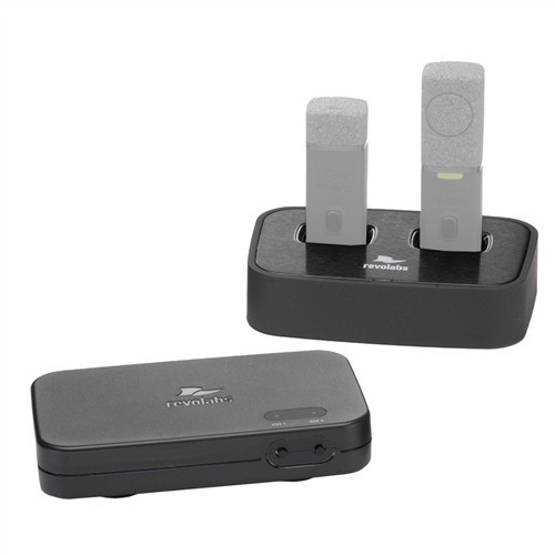 HD Dual-Channel Wireless Microphone System with No Mic RevoLabs — view 2