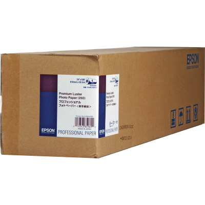 Premium Photo Lusture 610mm X 30.5m 260gsm Paper Roll Epson — view 2