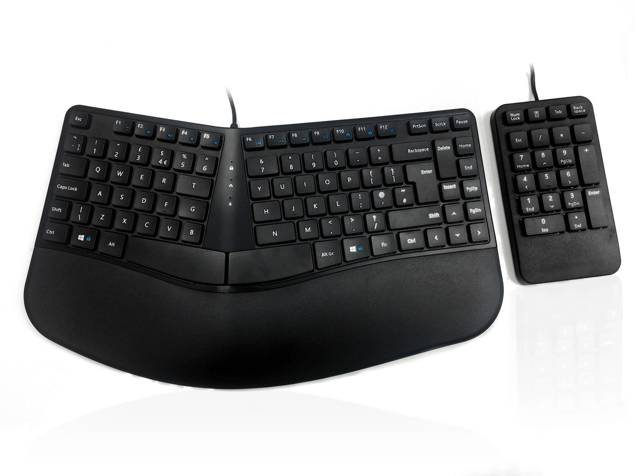 COMBO Keyboard Mini A shaped and Numeric Pad Contour Design — view 2