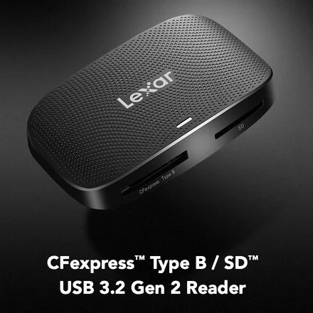 Lexar RW520 Pro CFexpress Type B / SD Gen 2 Reader Lexar — view 2