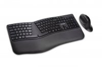 Pro Fit Ergonomic Wireless Keyboard & Mouse - Black Kensington — view 2
