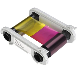 5 Panel YMCKO Full Colour Ribbon for 300 Prints Evolis — view 2
