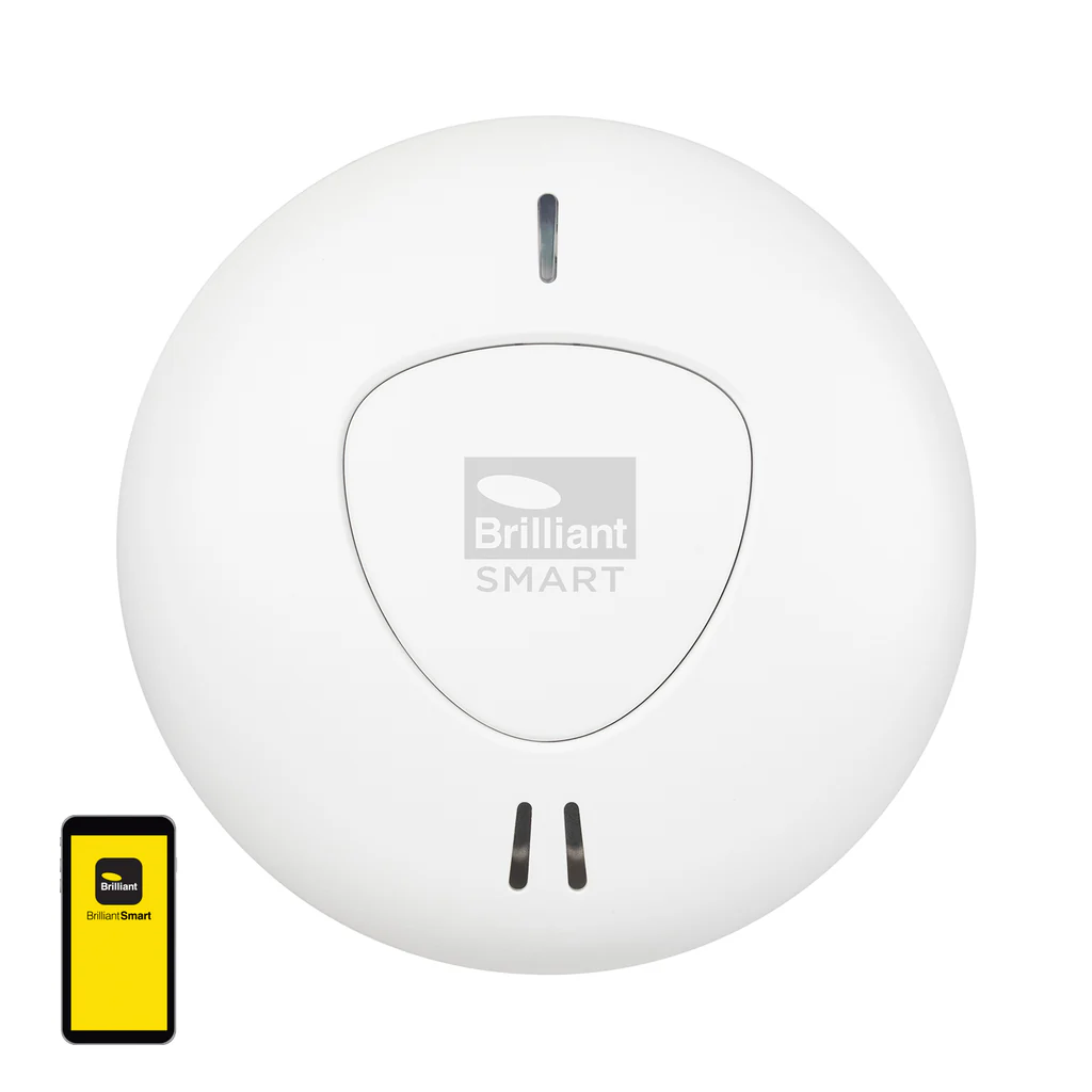 RF433 WiFi Wireless Smoke Alarm Brilliant Smart — view 2
