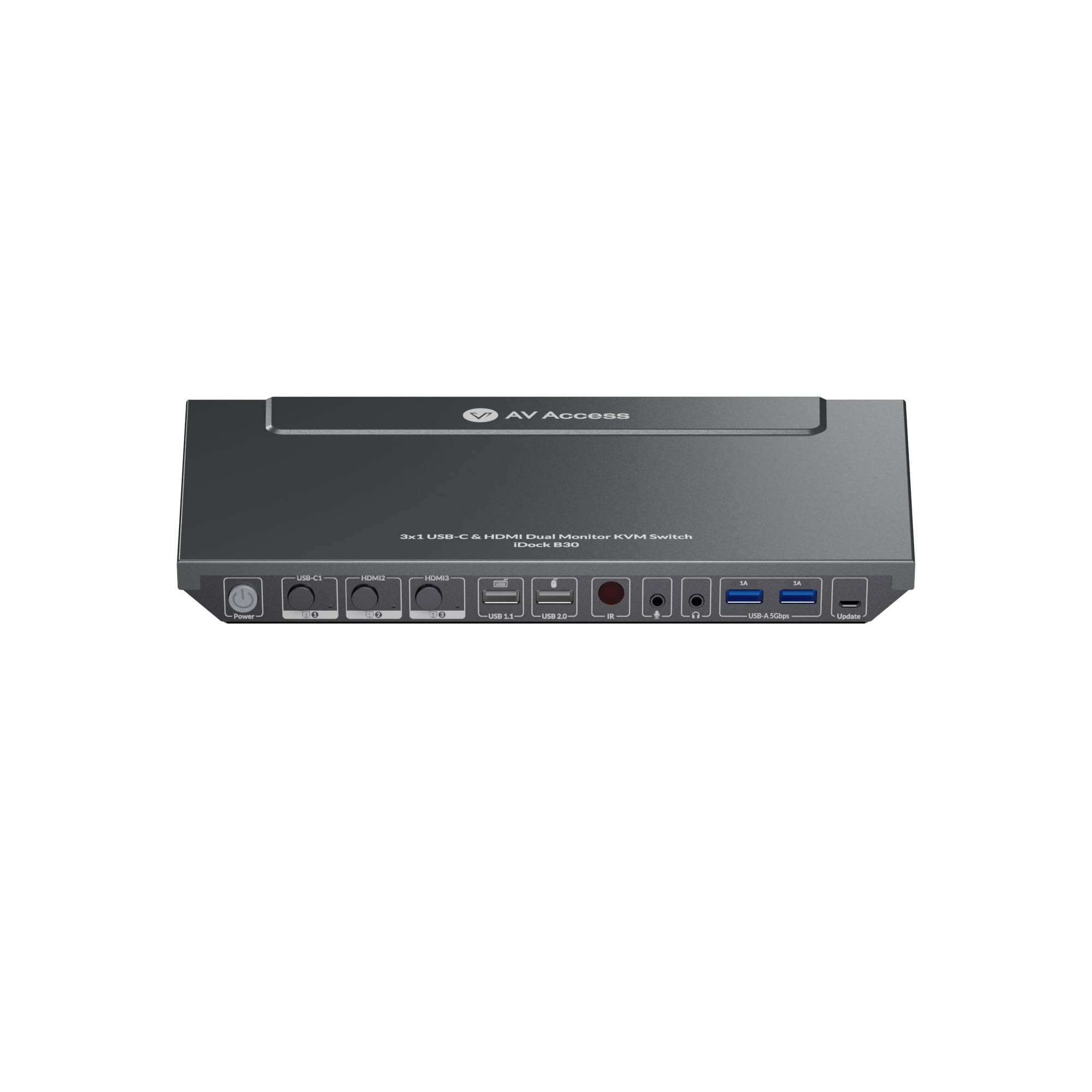 iDock B30 USB-C KVM Switch Docking Station# AV Access — view 2