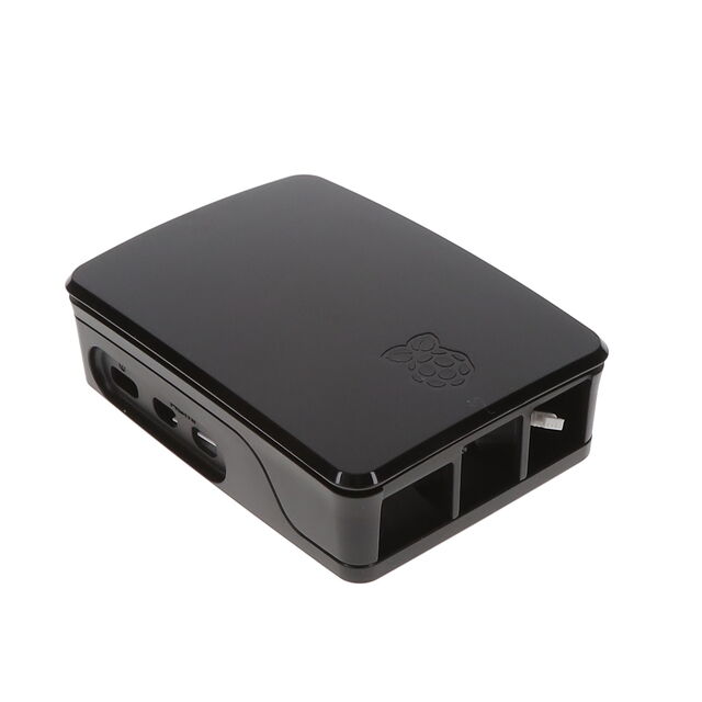 Raspberry Pi 5 Case - Black Raspberry Pi — view 2