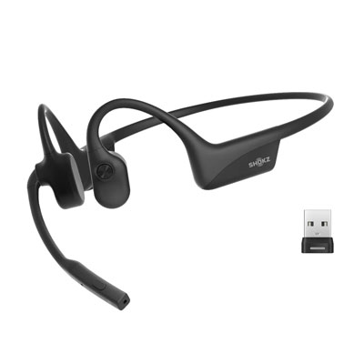 OpenComm2 UC (2025 Upgrade) Wireless Stereo Business Headset - Black Shokz — view 2