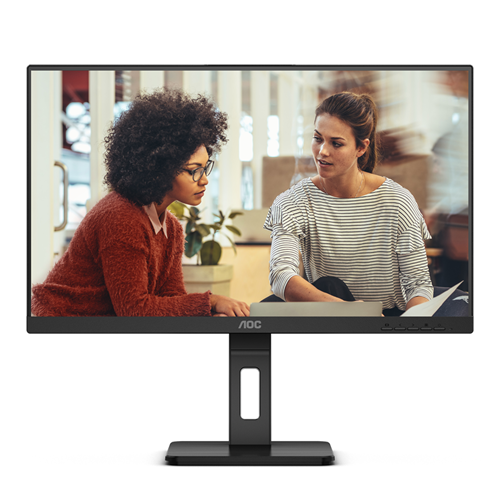 AOC 24E3QAF 24" IPS 1920x1080 VGA HDMI DP Spkrs Height Adjust 5yr wty AOC — view 2