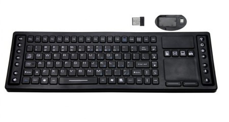 Inputel SK310-WL Silicon IP68 Wireless Keyboard + Trackpad - USB Inputel — view 2