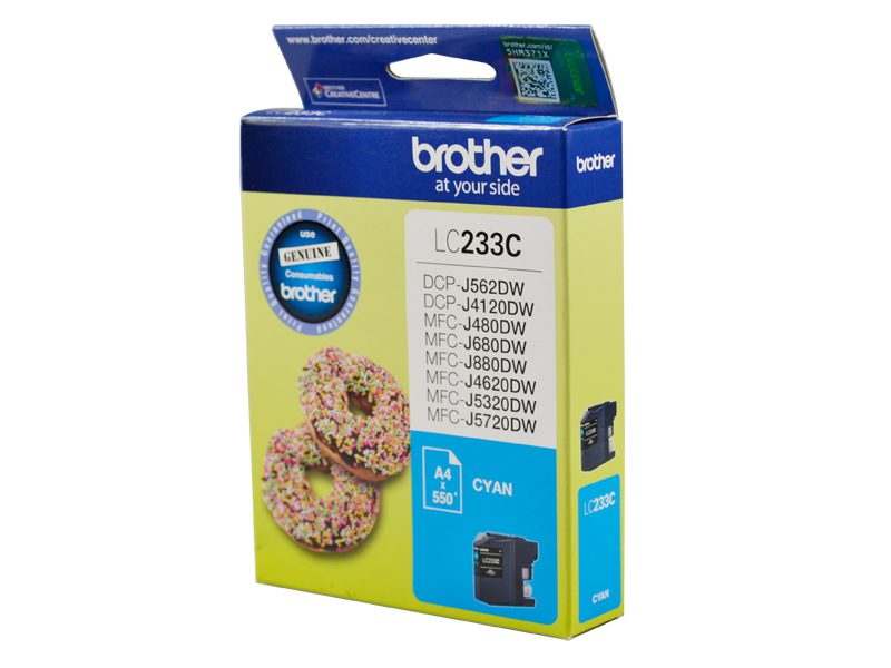 Brother LC233C Cyan Ink Cartridge Brother — view 2