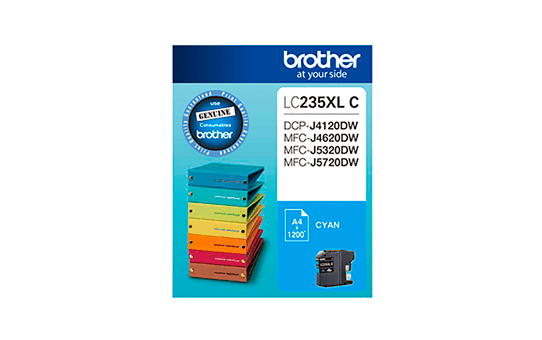 Brother LC235XLC Cyan High Yield Ink Cartridge Brother — view 2
