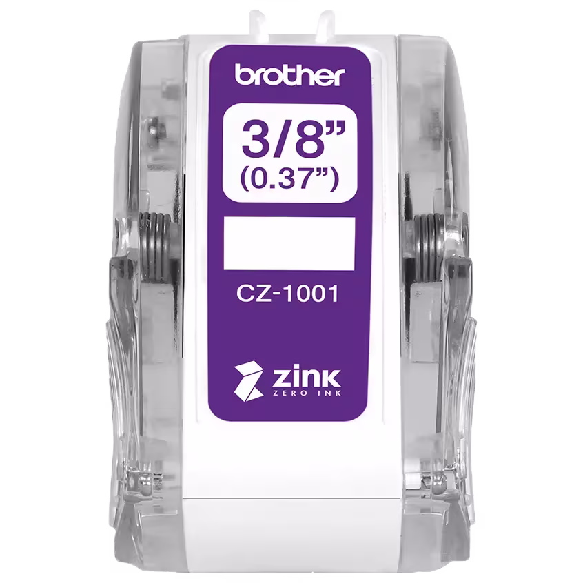 Brother CZ-1001 9mm Printable Roll Cassette Brother — view 2
