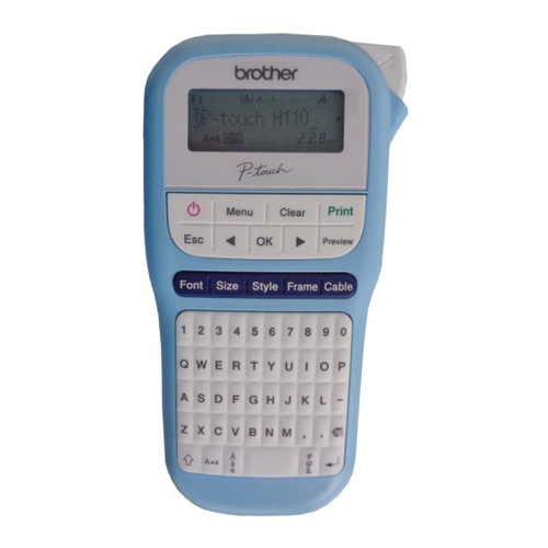 Brother PTH110LB Durable P-Touch Light Blue Label Printer $20 Cashback Brother — view 2