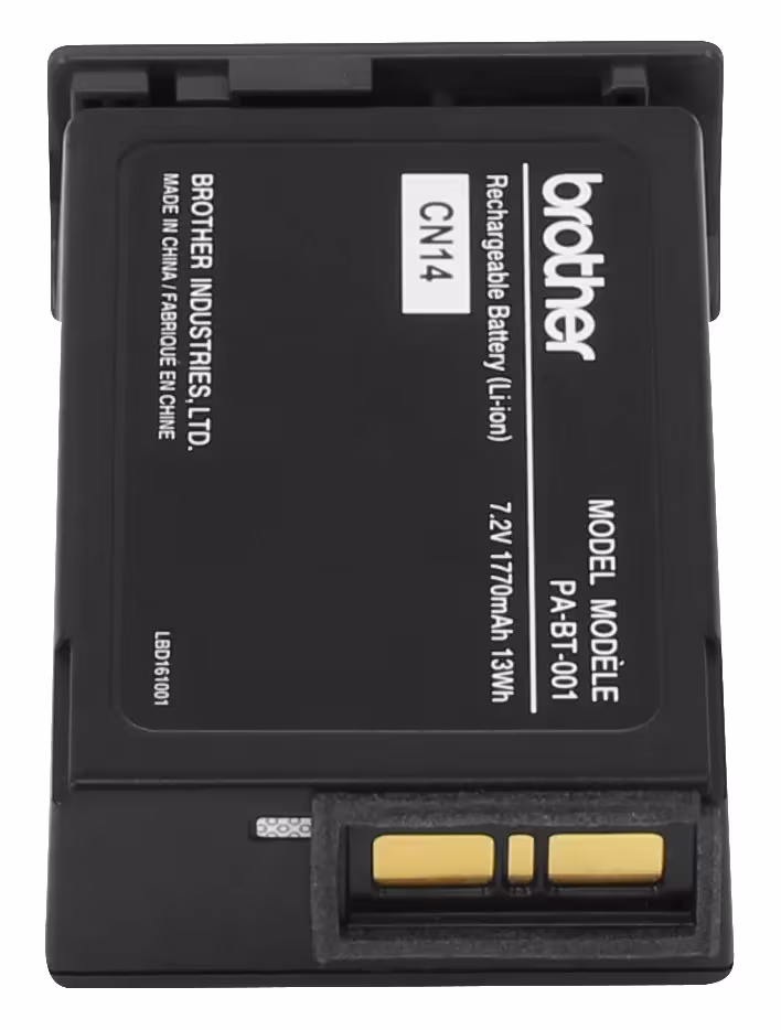 Brother PABT001B Li-ion Battery for RJ3050 Brother — view 2