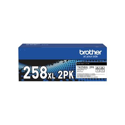 Brother TN258XLBK2PK High Yield Toner Black Double Pack Brother — view 2
