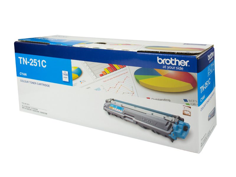 Brother TN-251C Cyan Toner Brother — view 2