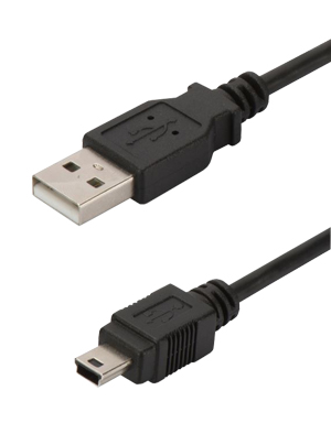 Digitus USB 2.0 Type A (M) to mini USB Type B (M)  1.8m Cable. Digitus — view 2