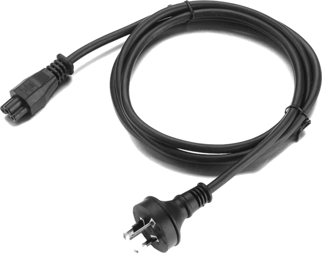 0.5m IEC C5 Clover Leaf Style Power Cable Unspecified — view 2