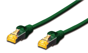 Digitus S-FTP CAT6A Patch Lead - 0.5M Green Digitus — view 2