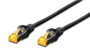 Digitus S-FTP CAT6A Patch Lead - 5M Black Digitus — view 2