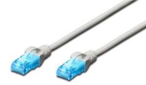 Digitus UTP CAT5e Patch Lead - 10M Grey Digitus — view 2