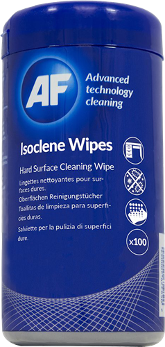 AF Isoclene Anti-Bacterial Office Wipes Tub - 100 AF — view 2